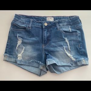 Jean shorts
